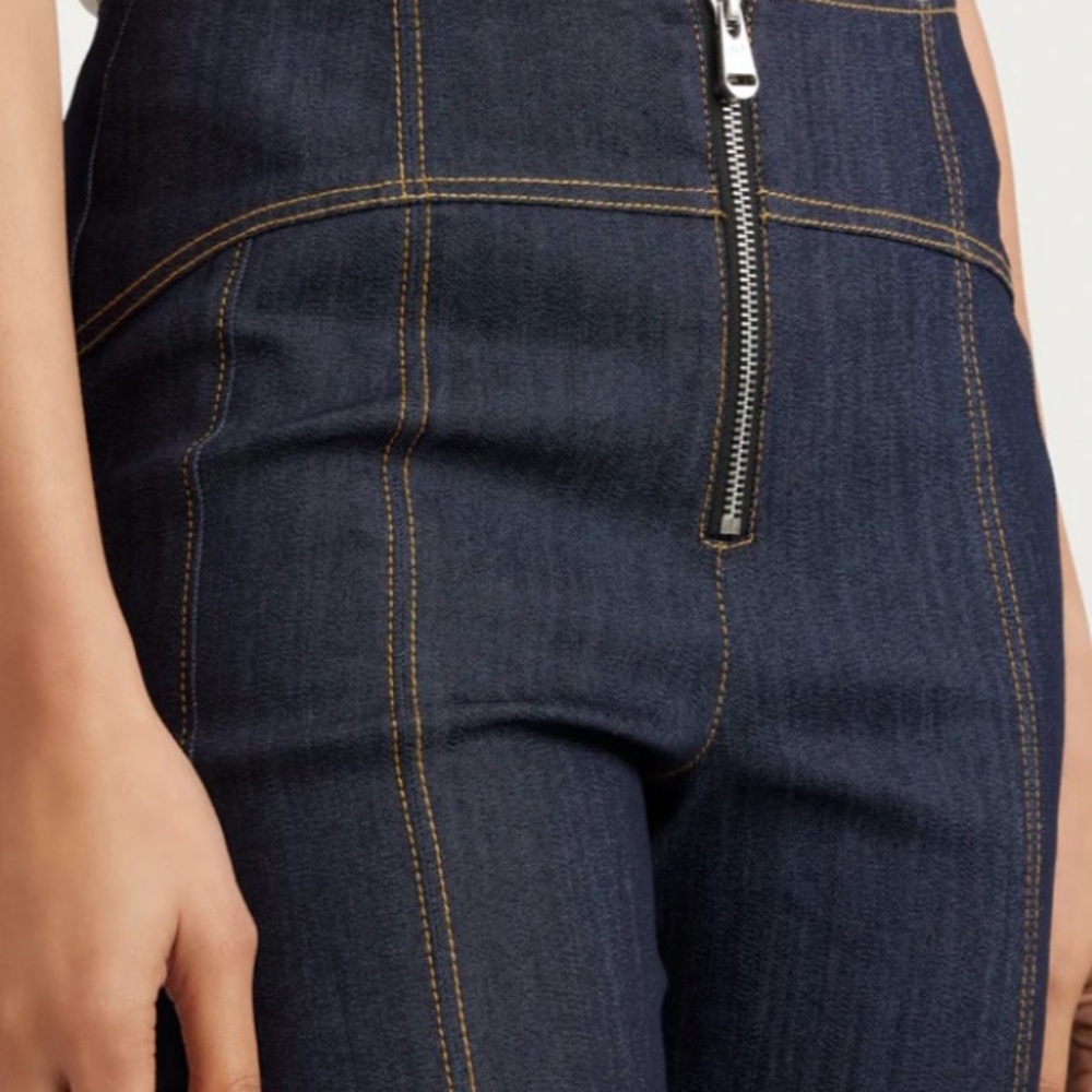 Cinq a Sept 5a’7 Loren Denim pant Size 8 - Picture 6 of 11